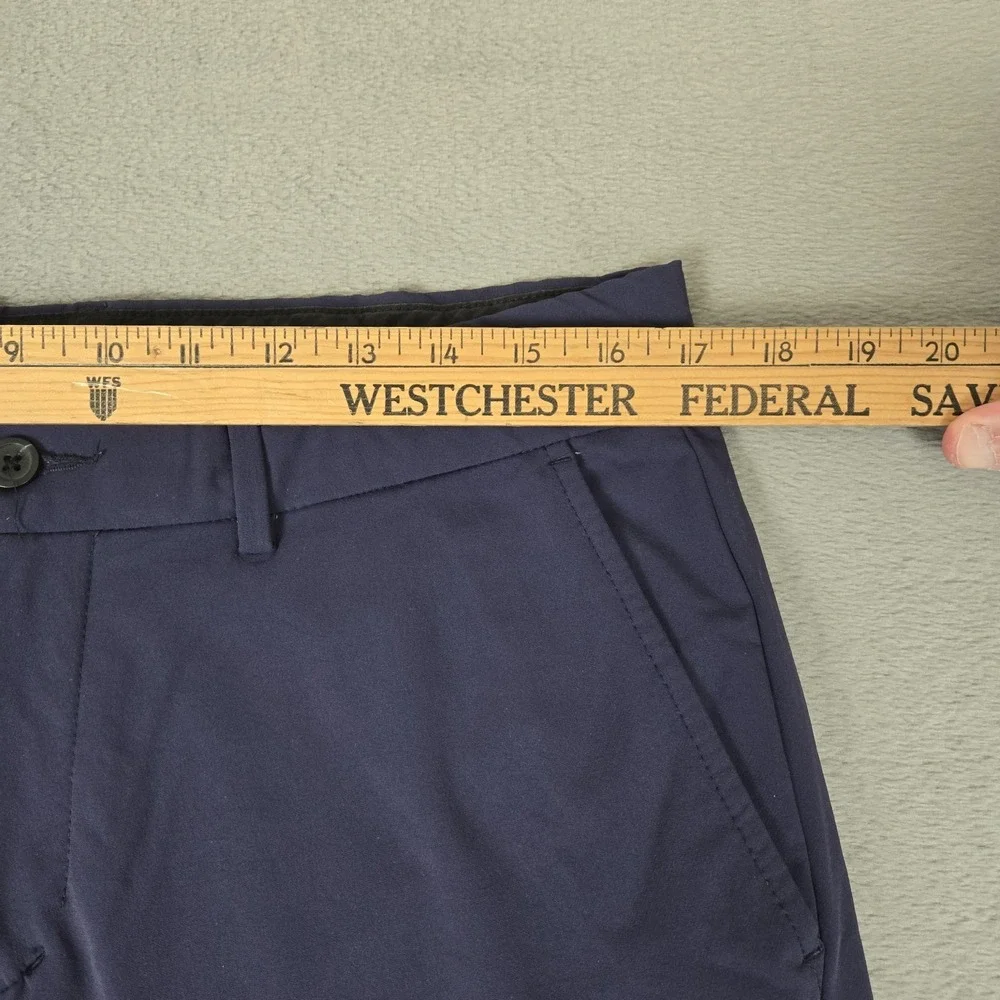 KJUS Ike Golf Pants Mens 34x34 Navy Stretch Lightweight Performance Chino